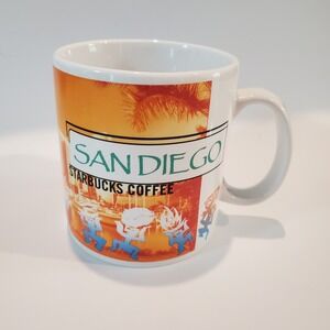 Starbucks San Diego City Mug 1999 Vintage 20oz Coffee Cup California Souvenir